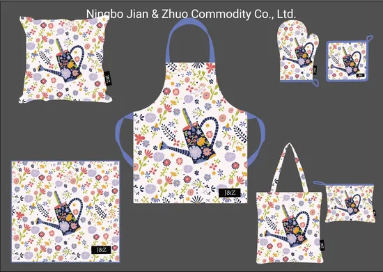 Custom Digital Printing Shower Kitchen Textiles Used for Kitchen, Home Decoration, and Shopping 