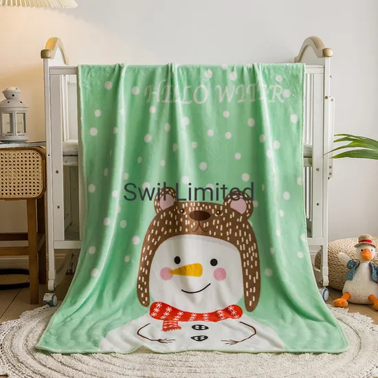 Fleece Throw Blankets for Kids, Toddler, Infant, Baby, Newborn, Child 