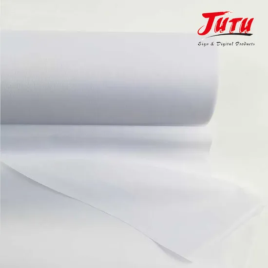 Jutu Low Price Indoor/Outdoor Hanging Cheap Popular High Quality Printable Textiles with Accurate Color Performance 