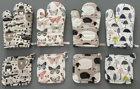 Custom Digital Print or Screen Print Kitchen Textiles 