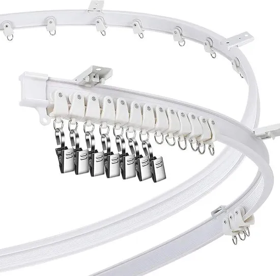 Factory Wholesale Curtain Tracks Bendable Curtain Tracks 