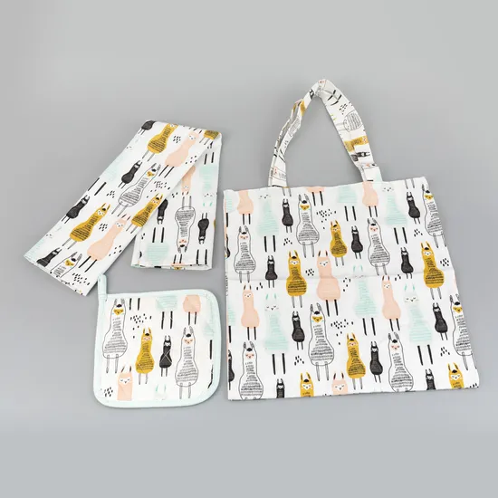 Hot Selling Digital Printing Summer Watermelon Kitchen Textile Used for The Kitchen, Home Decoration, and Shopping 